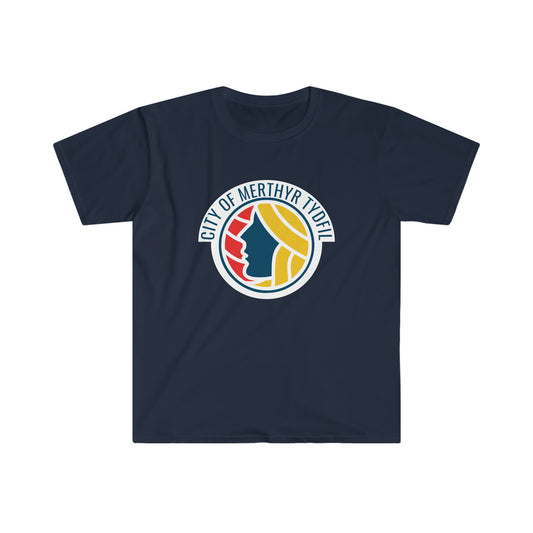 City of Merthyr Tydfil logo tee