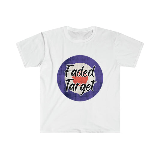 Faded Target band t-shirt - mod target design
