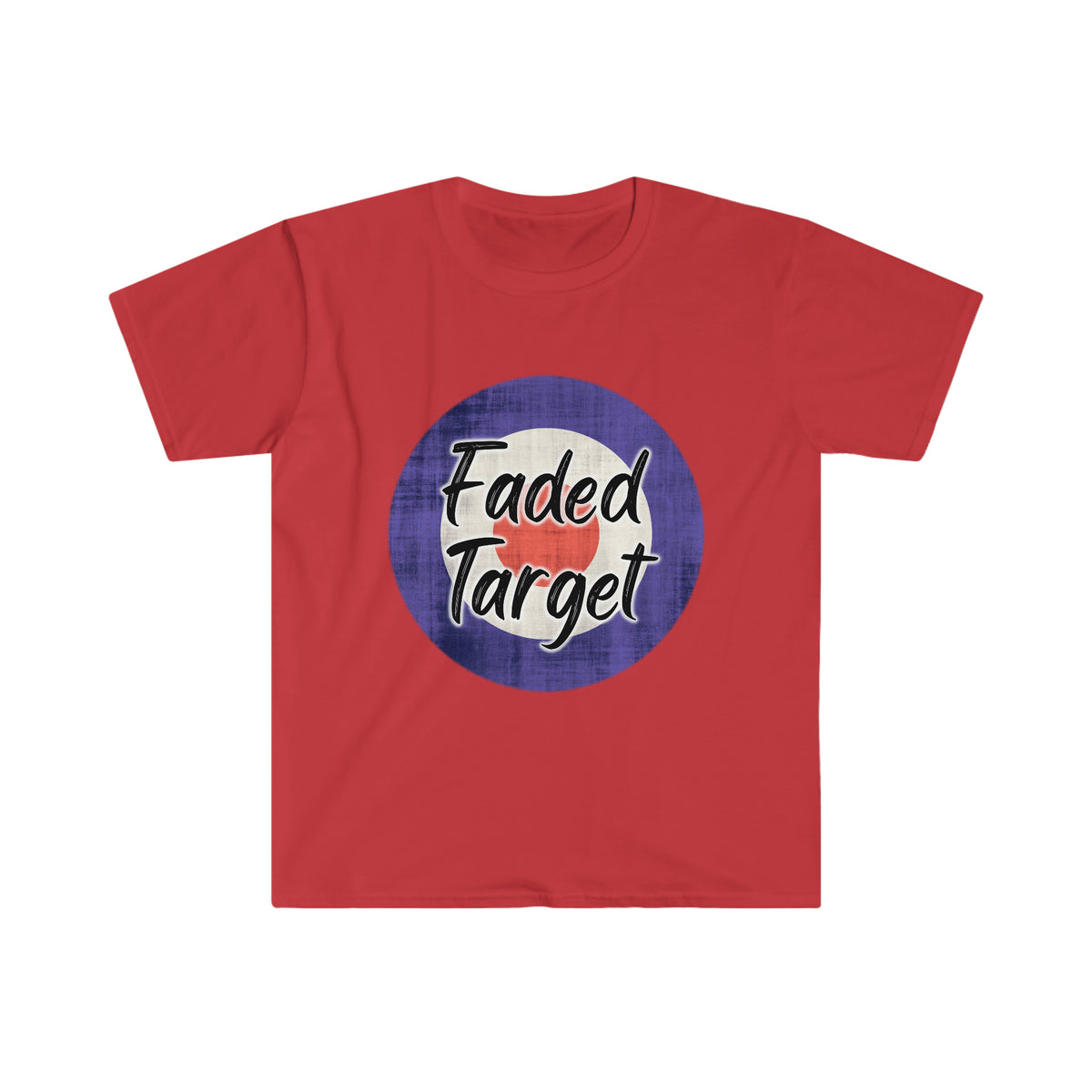 Faded Target band t-shirt - mod target design
